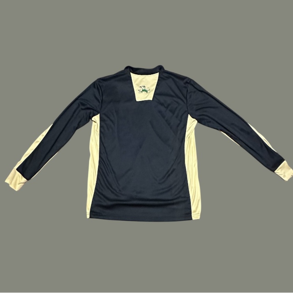 Notre Dame Fighting Irish Colosseum 1/4 Zip Pullover Wind Shirt Size Lar… - Picture 6 of 8